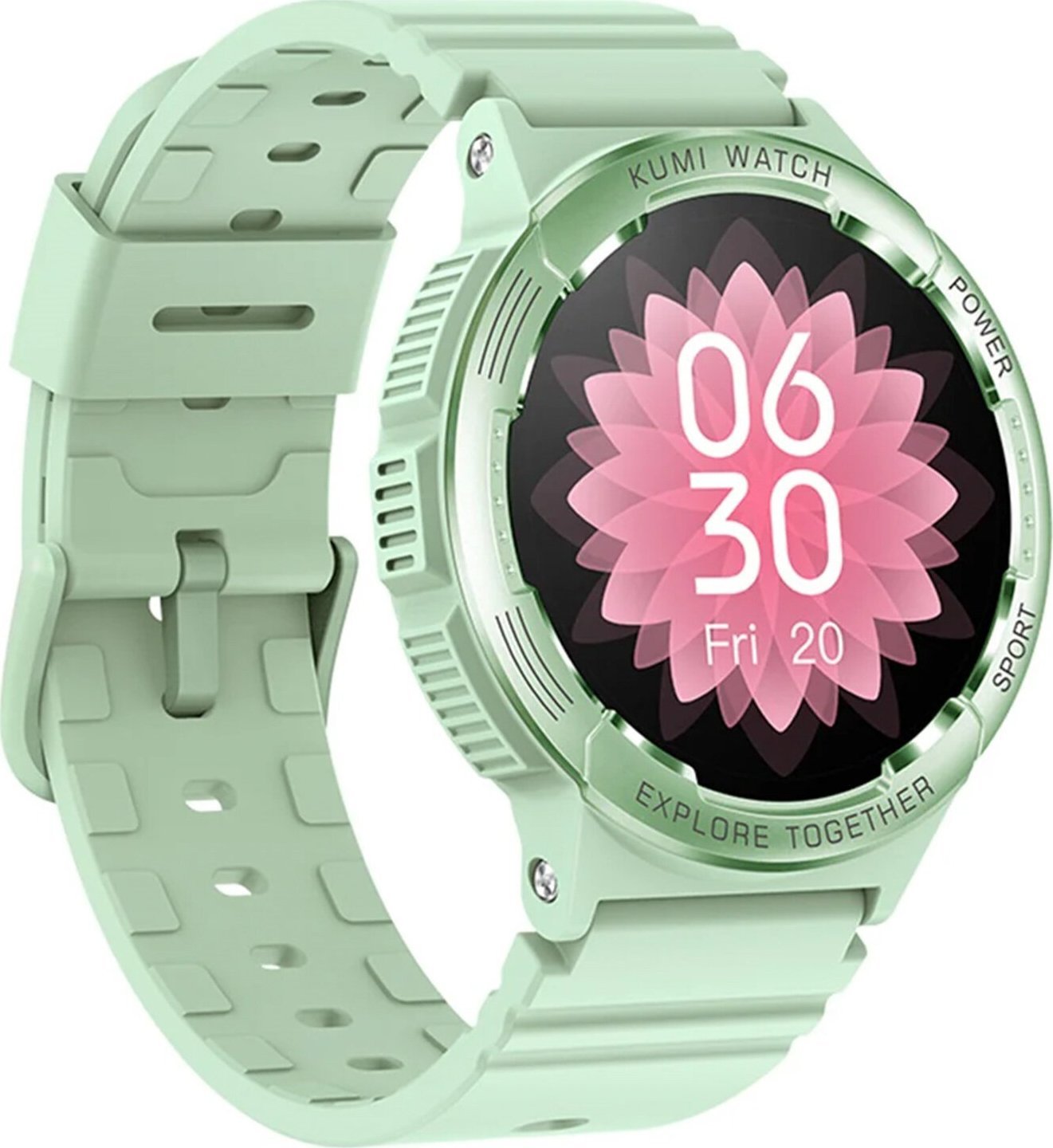 фото Смарт-годинник Kumi K6 Green