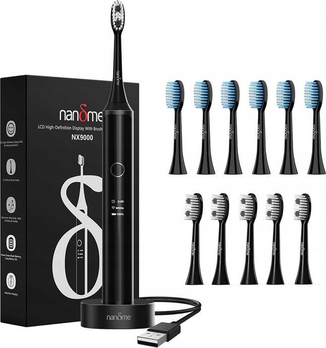 фото Електрична зубна щітка Nandme NX8000 Black