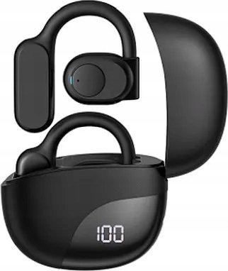 фото Навушники TWS Wiwu Openbuds T20 Black