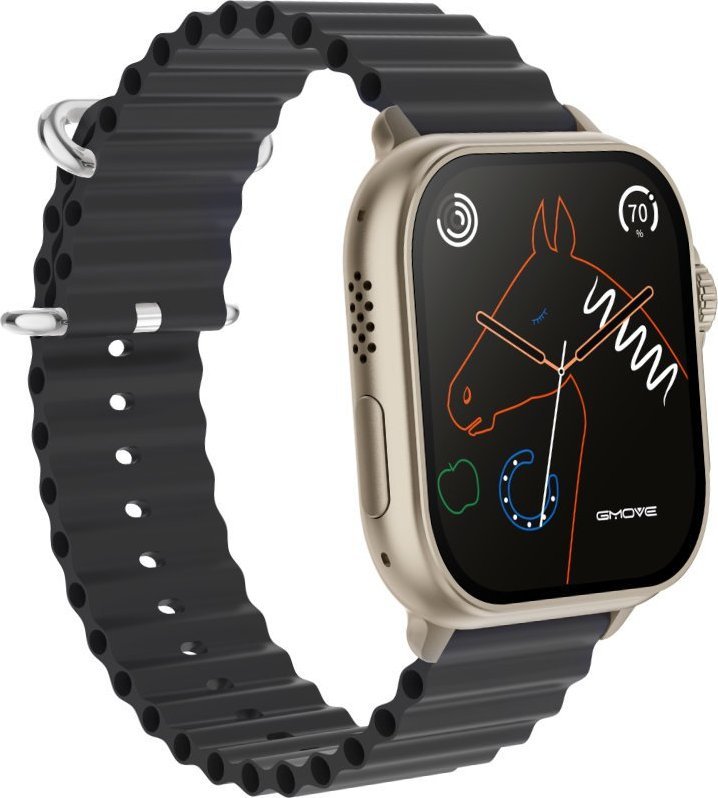 фото Смарт-годинник Rubicon RNCF17 Black