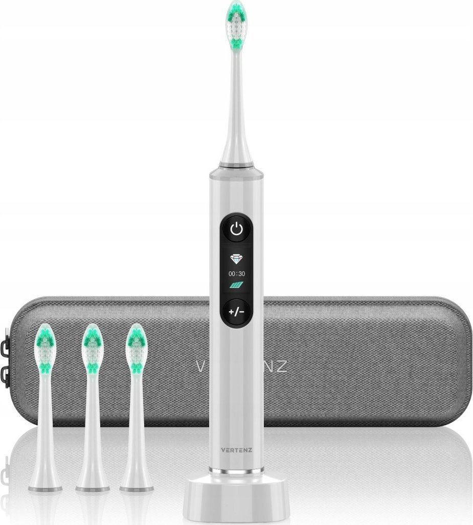 фото Електрична зубна щітка Vertenz Crystal 30 White