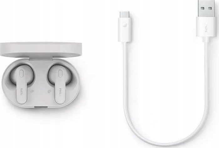 фото Навушники TWS Philips TAT1138 White (TAT1138WT/00)