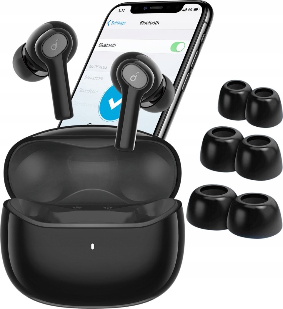 фото Навушники TWS Anker SoundCore Note i Black (A3991G11)