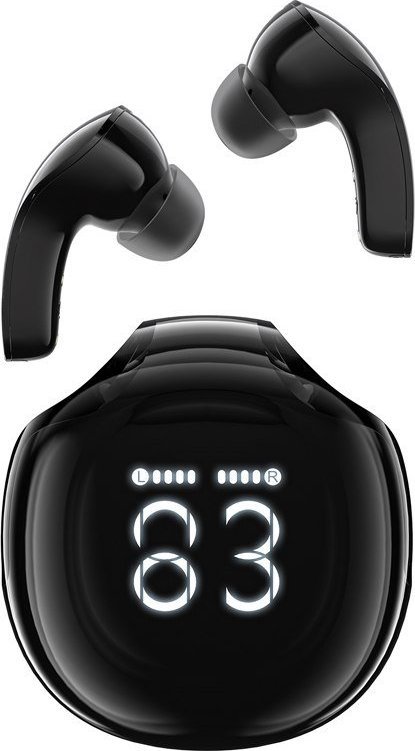 фото Навушники TWS Acefast T9 Crystal Black