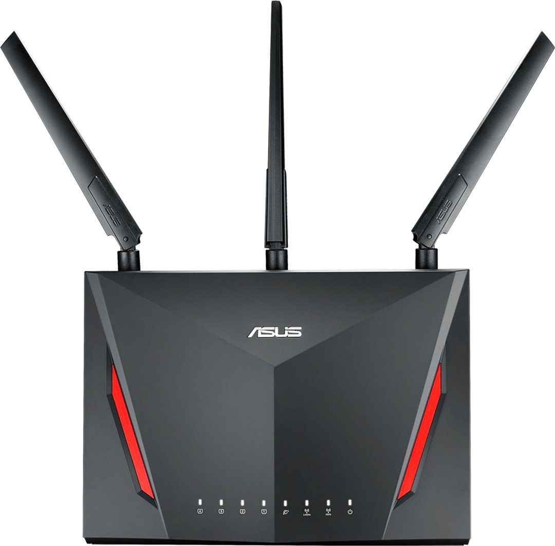 фото Бездротовий маршрутизатор (роутер) Asus RT-AC2900 (90IG0401-BU9010)