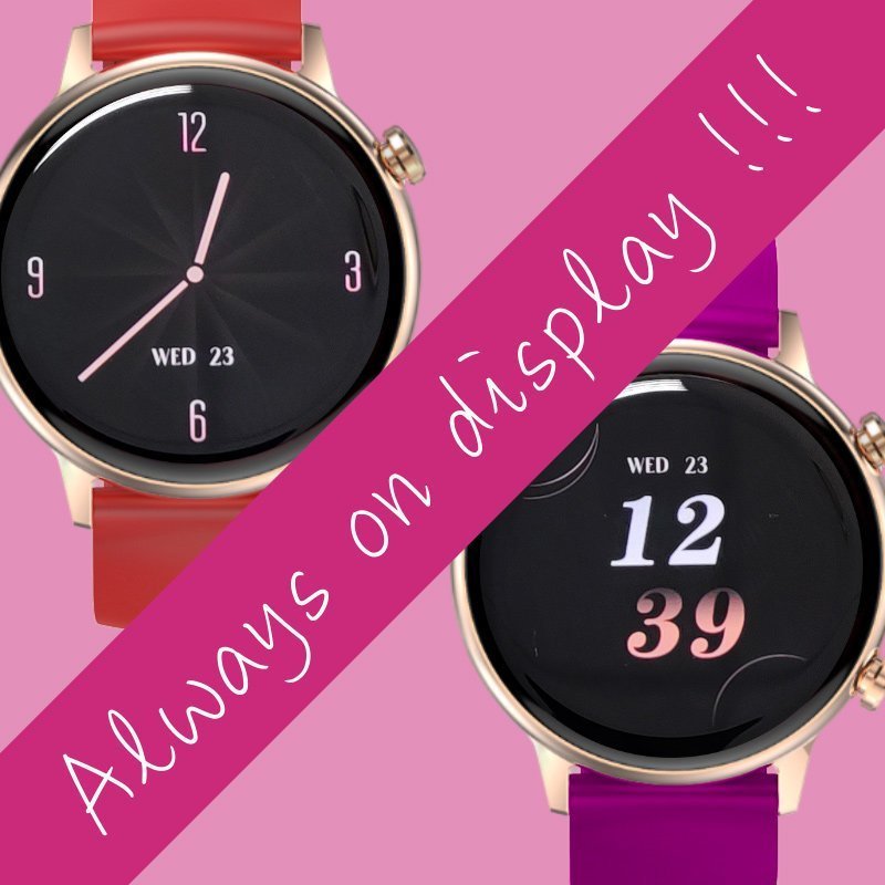 фото Смарт-годинник Rubicon RNCF09 Pink