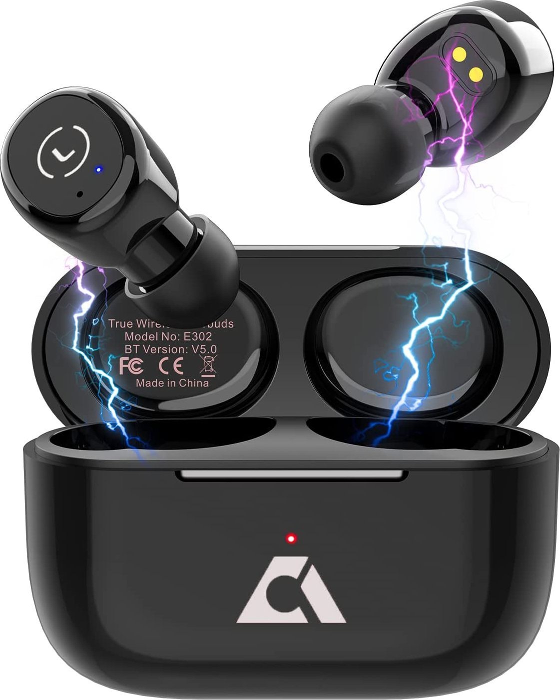 фото Навушники TWS 1Mii E302 Black