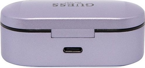 фото Навушники TWS Guess Classic EST Logo Lilac (GUTWST31EU)