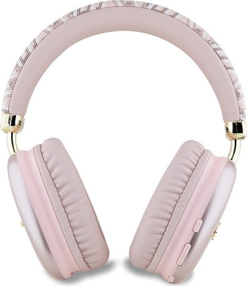 фото Навушники без мікрофону Guess Metallic Script Logo Pink (GUBHK1GCTCSP)