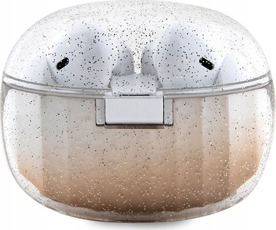 фото Навушники TWS Guess Glitter Gradient Gold (GUTWSHDGKEED)