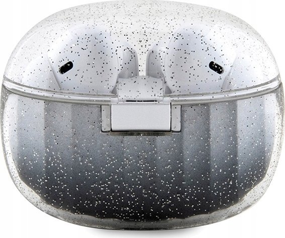 фото Навушники TWS Guess Glitter Gradient Black (GUTWSHDGKEEK)