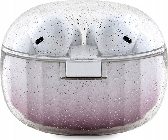 фото Навушники TWS Guess Glitter Gradient Pink (GUTWSHDGKEEP)