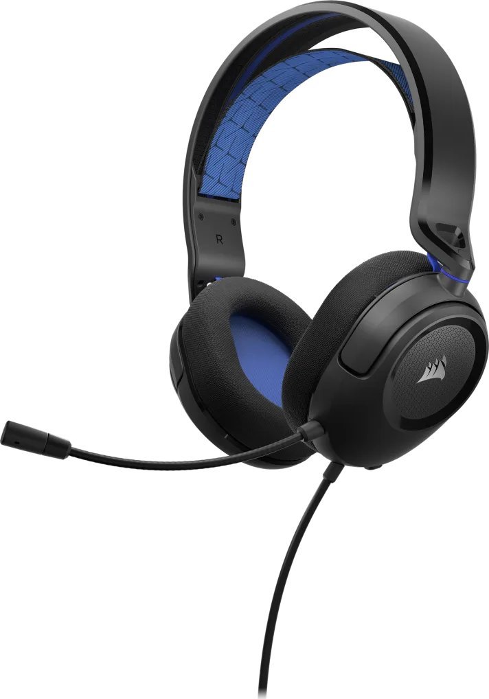 фото Навушники з мікрофоном Corsair HS35 v2 Blue (CA-9011383)
