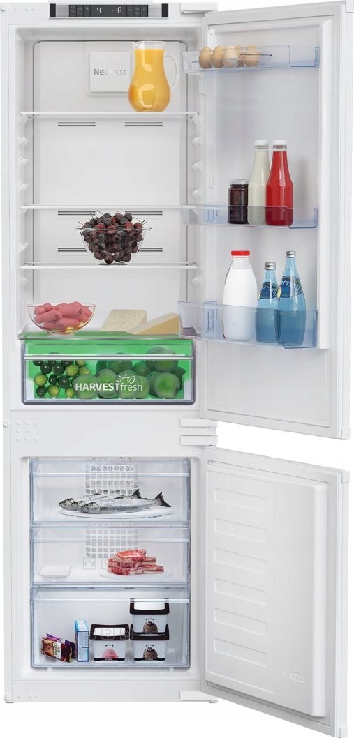 фото Холодильник з морозильною камерою Beko BCNA254E43SN