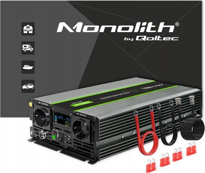 фото Перетворювач (інвертор) Qoltec 51923