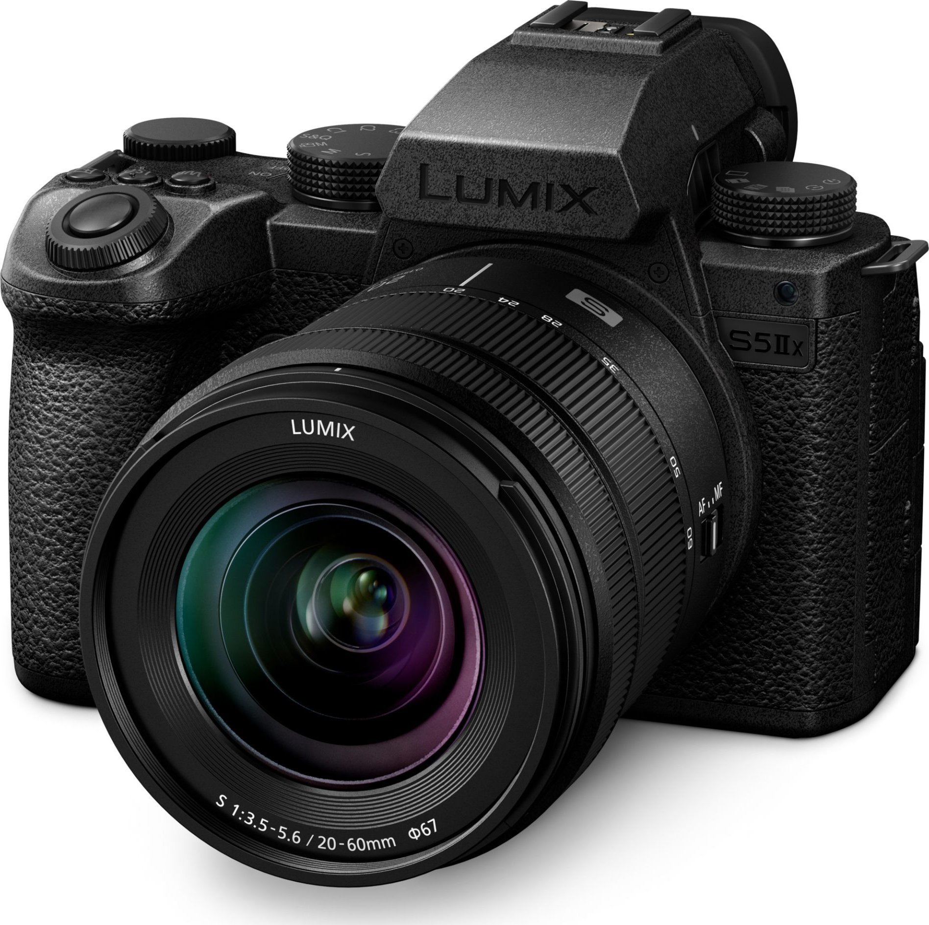 фото Бездзеркальний фотоапарат Panasonic Lumix S DC-S5 IIX kit S (20-60mm) (DC-S5M2XKEE)