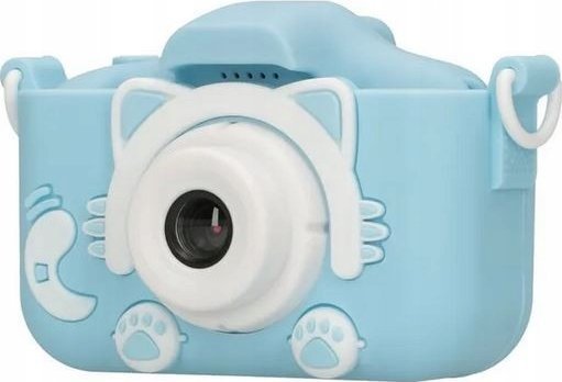 фото Компактний фотоапарат Extralink Kids h27 Dual Blue