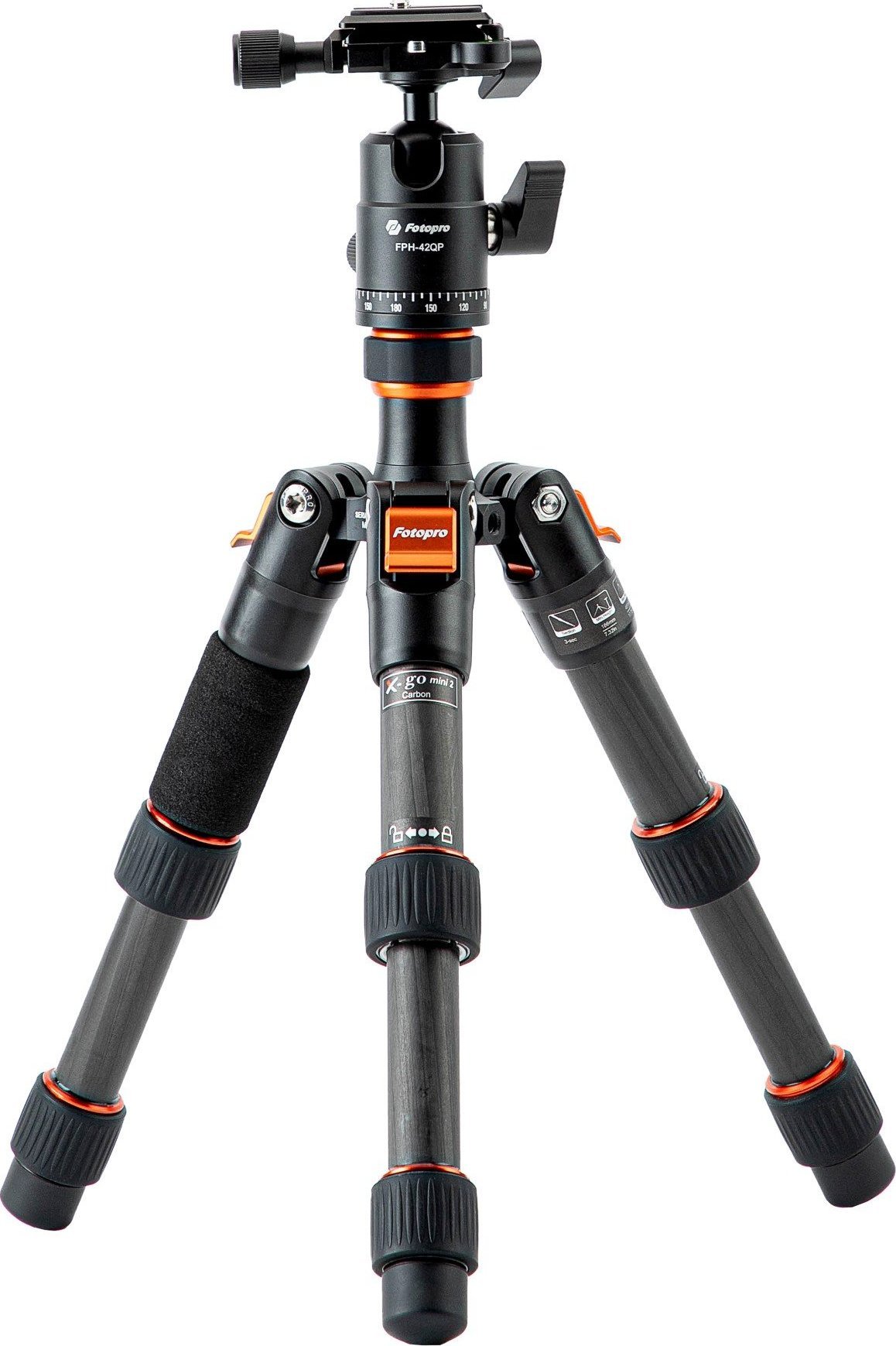 фото Підлоговий штатив Fotopro X-go Mini 2 Black/Orange