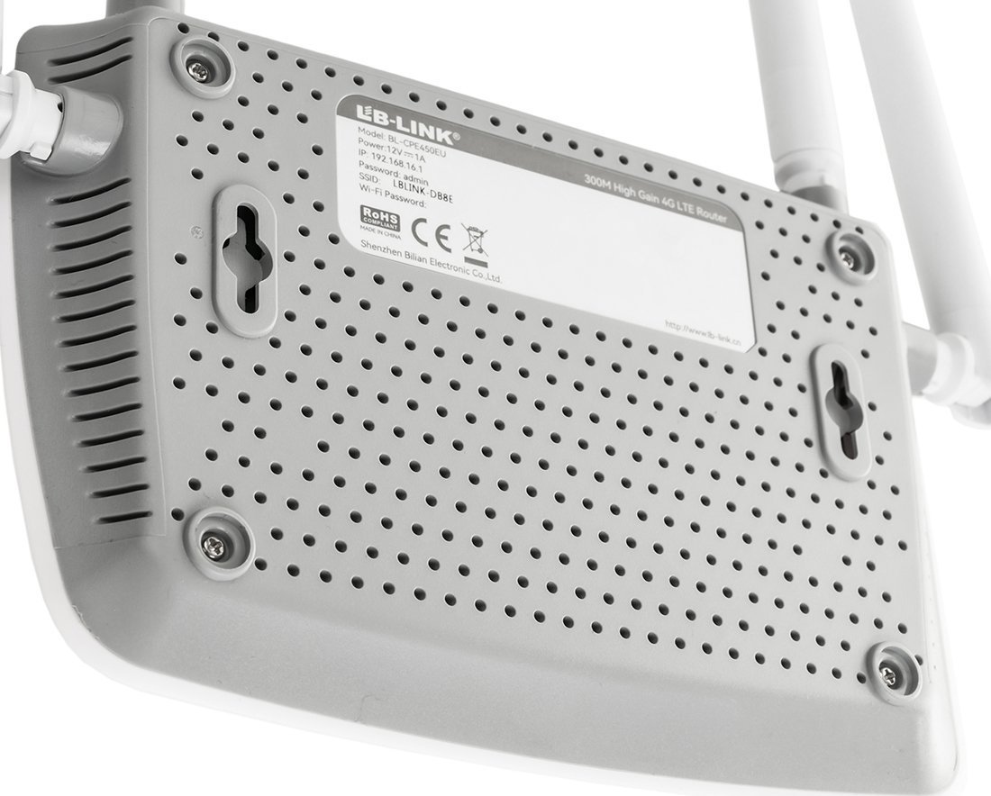 фото Бездротовий маршрутизатор (роутер) LB-Link N300 (BL-CPE450EU)