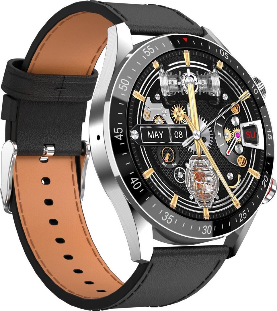 фото Смарт-годинник Gravity GT4-5 Black/Brown
