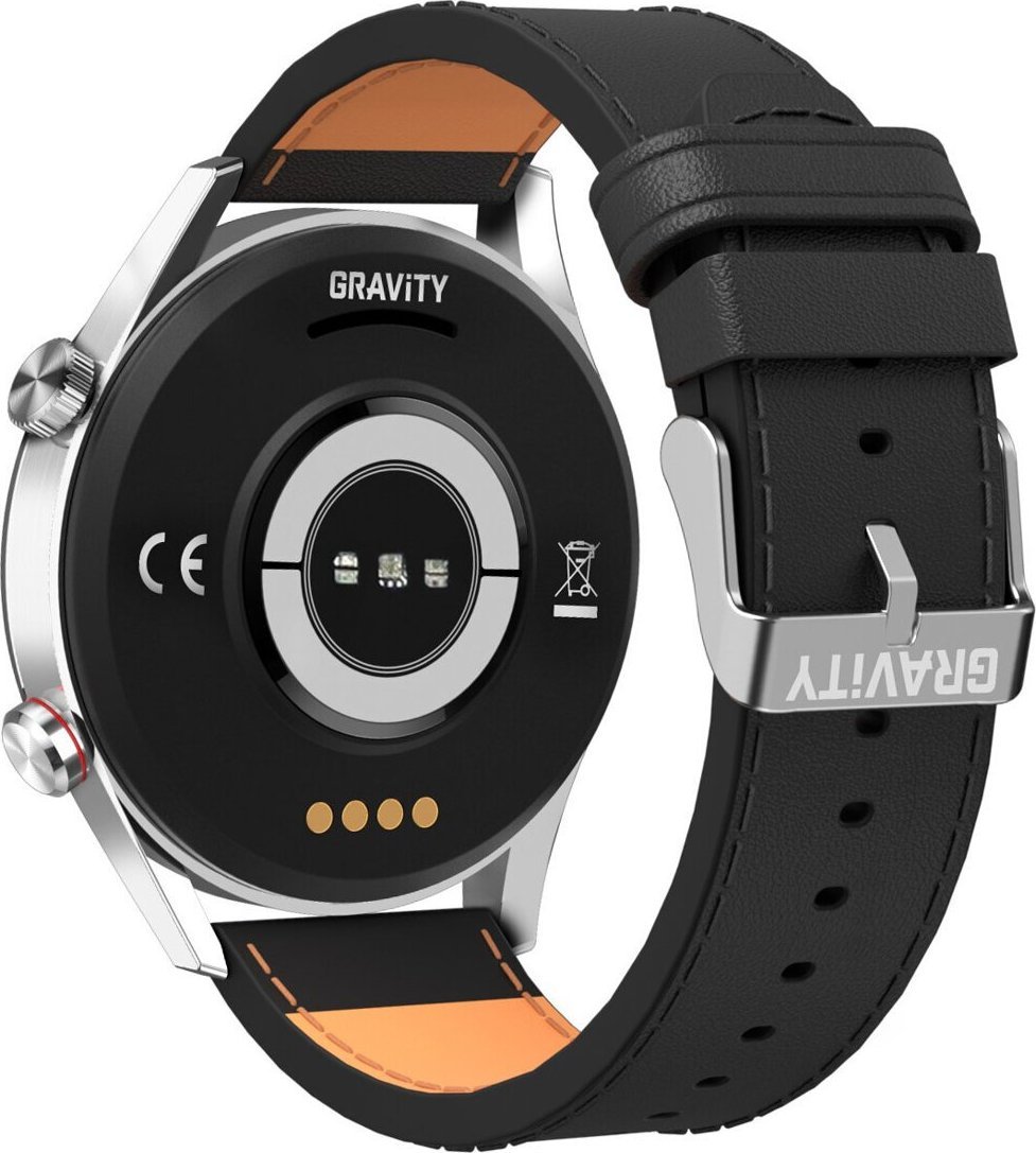 фото Смарт-годинник Gravity GT4-5 Black/Brown