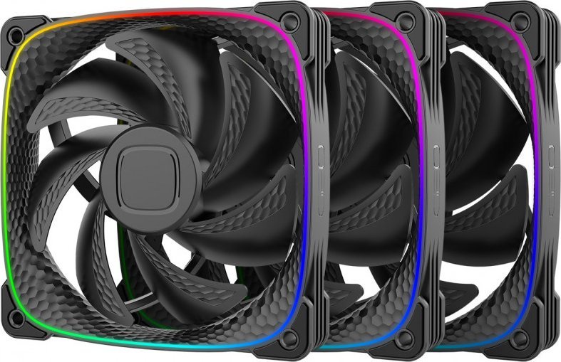 фото Вентилятор Geometric Future Squama 2503B 3-pack (GEO-S2503B-3)