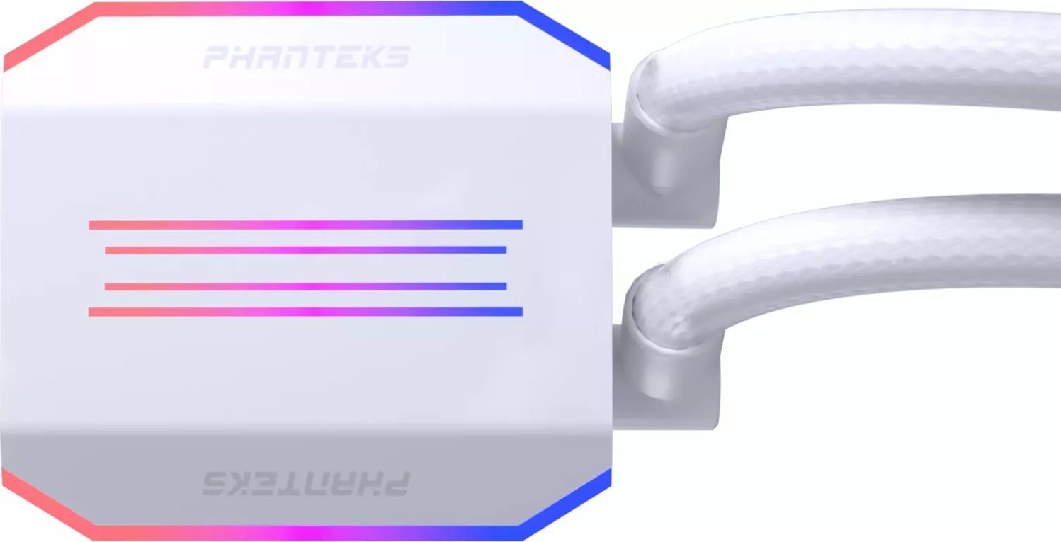 фото Водяне охолодження Phanteks Glacier One 360D30 DRGB AIO Liquid White (PH-GO360D30_DWT01)
