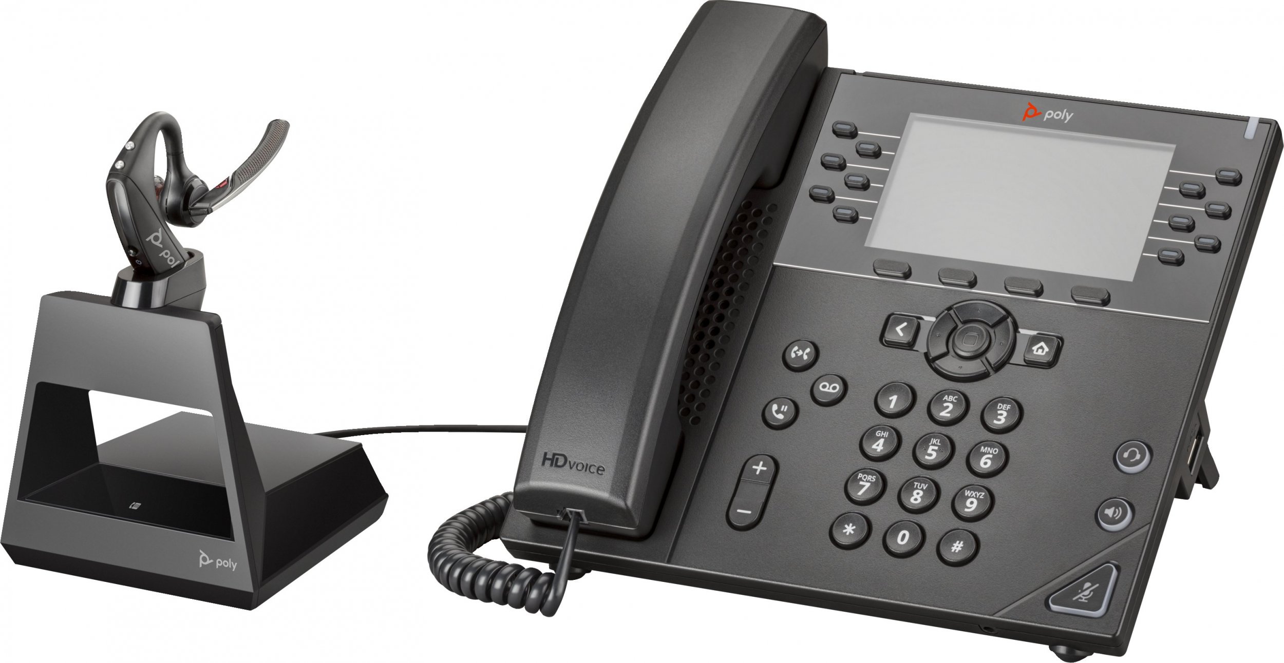 фото Bluetooth-гарнітура HP Voyager 5200 Office (8R712AA#ABB)