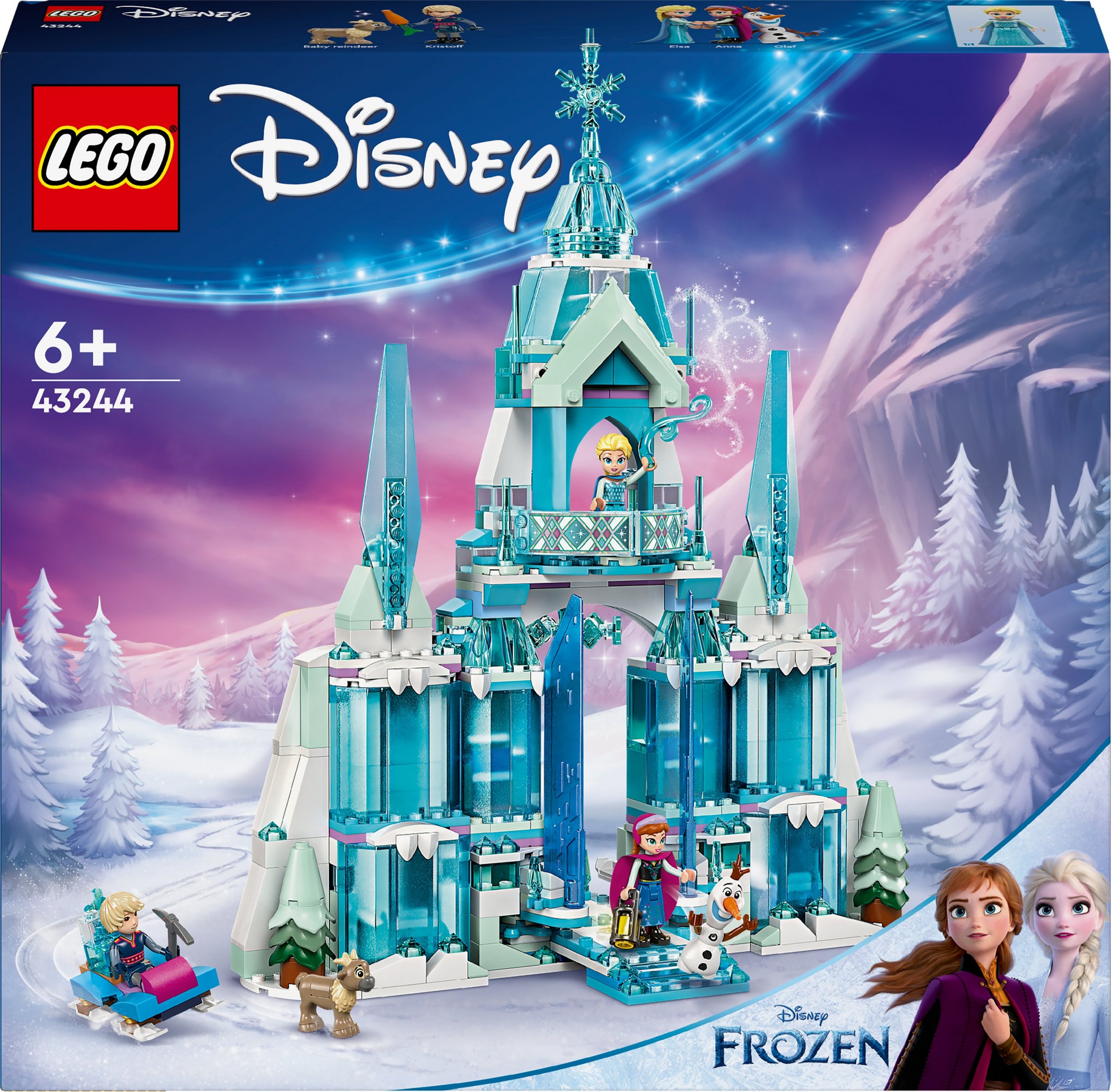 LEGO Disney Princess Lodowy pałac Elzy (43244)