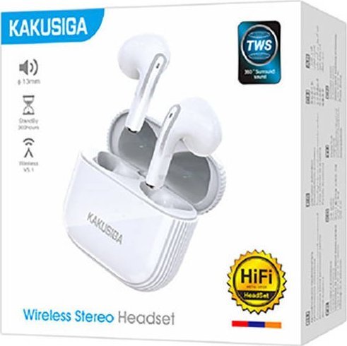 фото Навушники TWS Kaku KSC-708 White