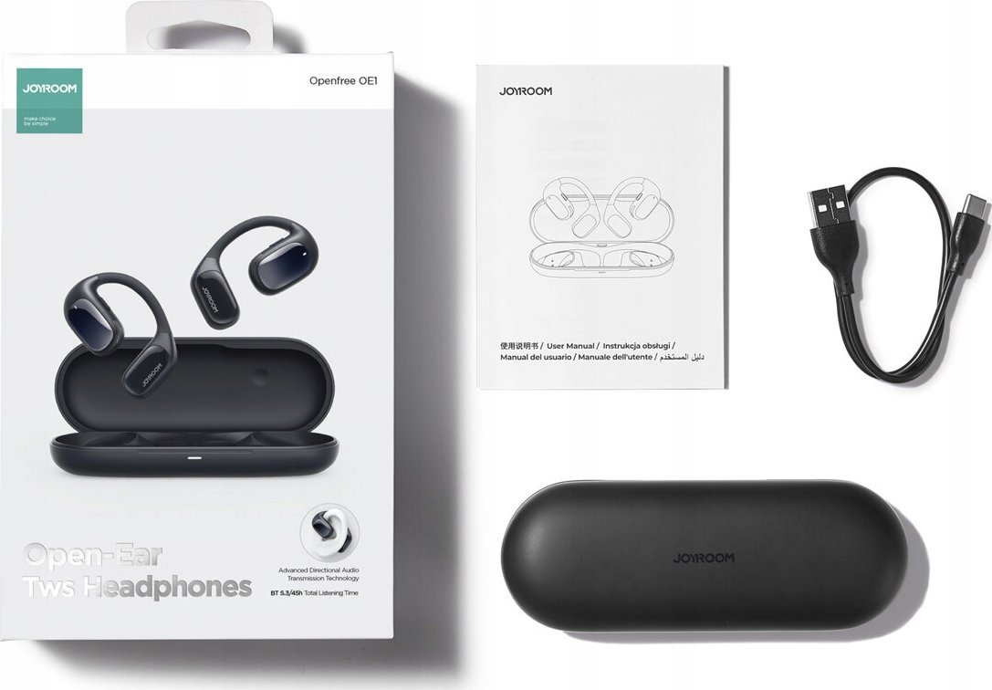 фото Навушники Sony Openfree JR-OE1 Black