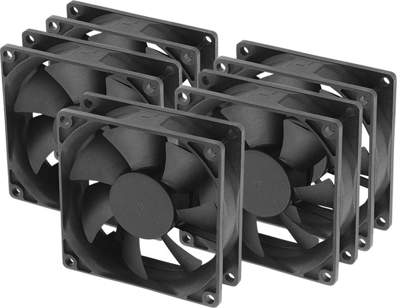 фото Вентилятор Akasa Paxfan 80 mm 5-pack (AK-8025LS-KT05)