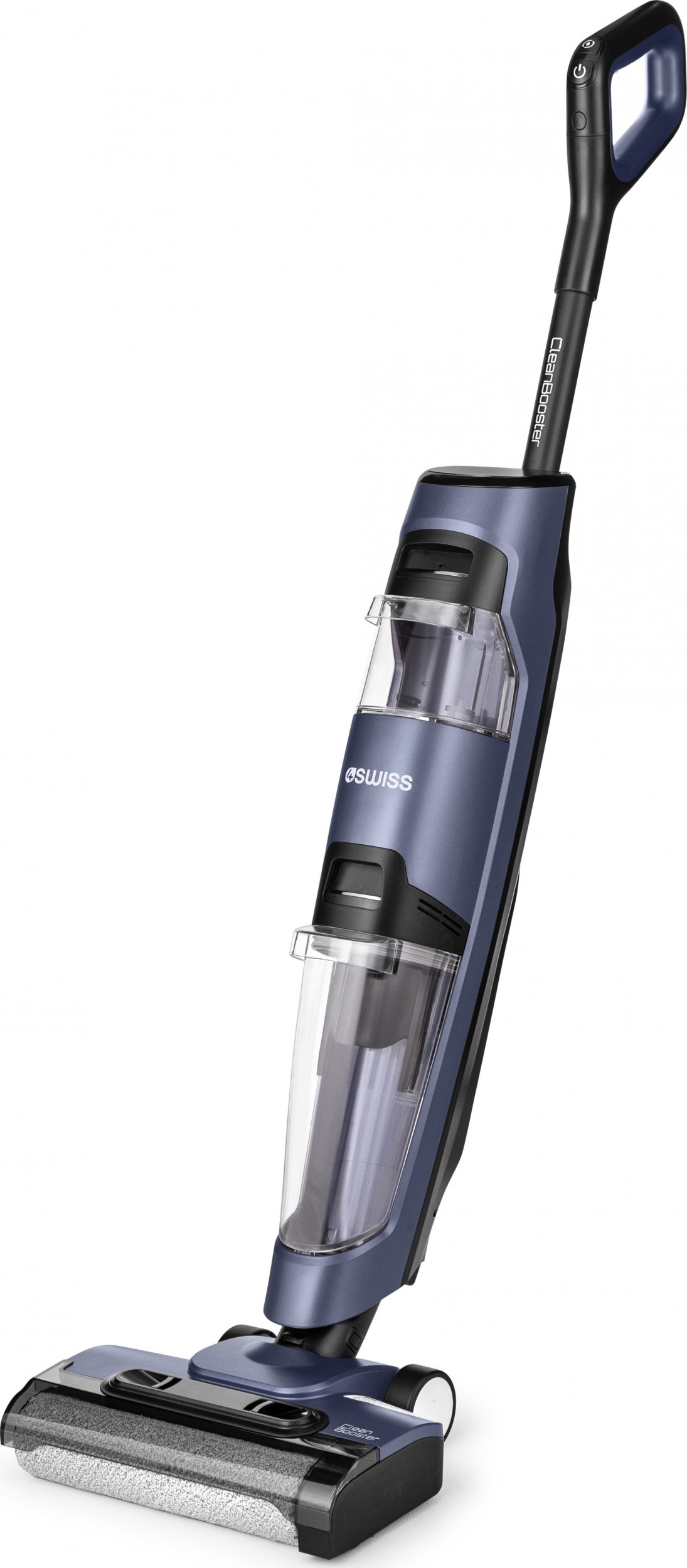 фото Вертикальний пилосос 4Swiss VC024 Clean Booster Black