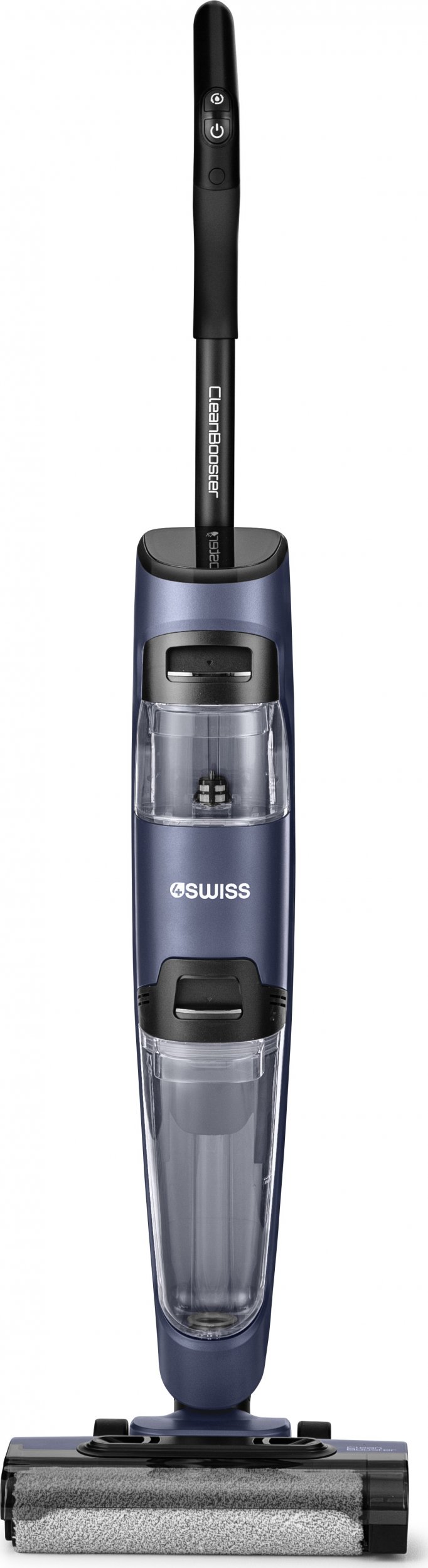 фото Вертикальний пилосос 4Swiss VC024 Clean Booster Black