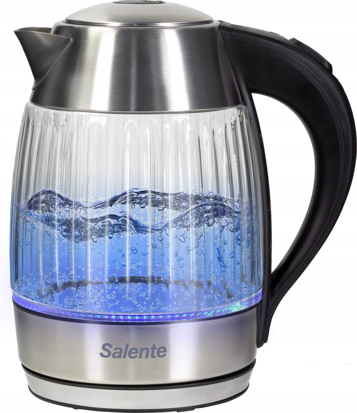 фото Електрочайник Evolveo Salente Stripe Glass Blue