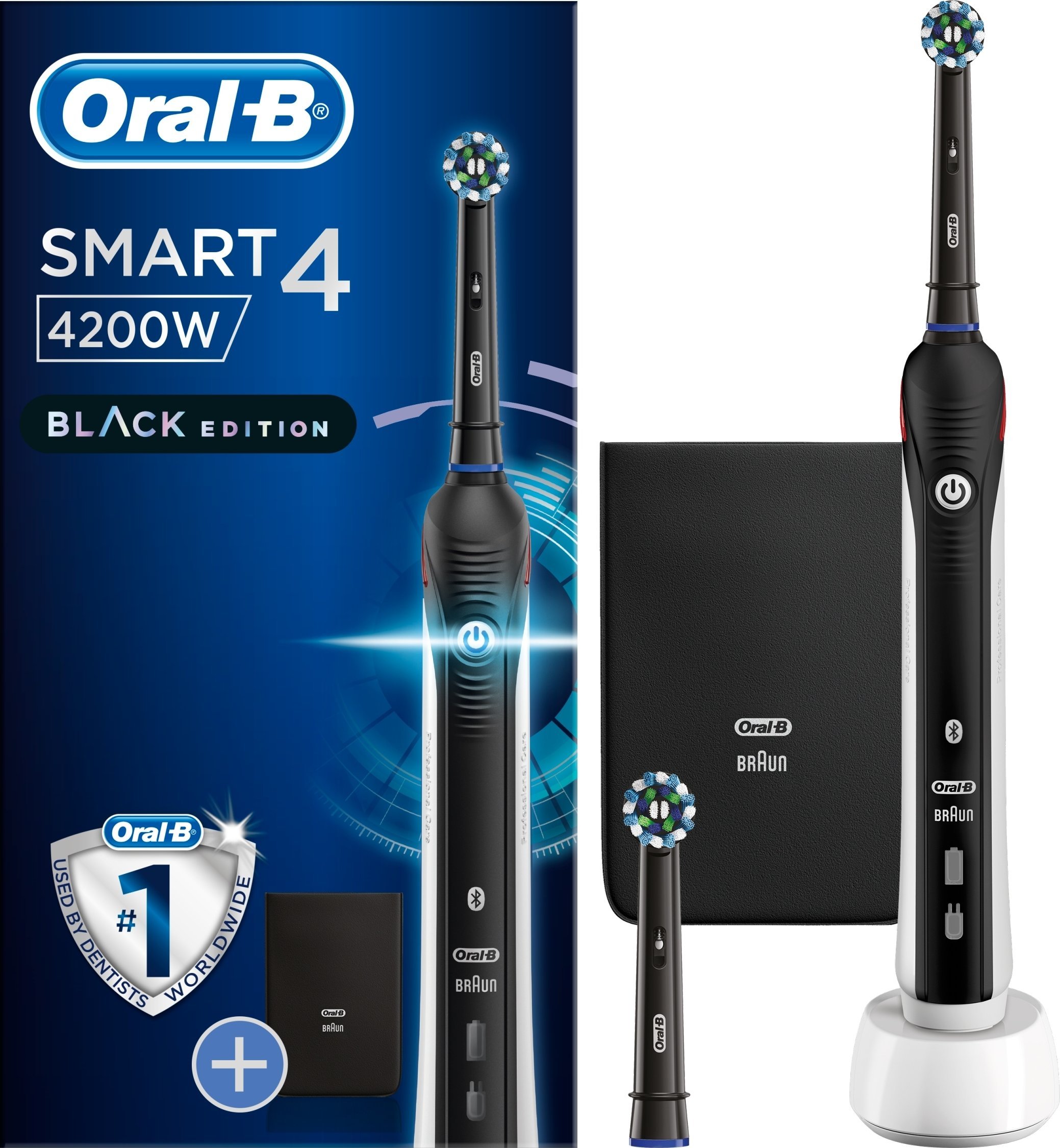 фото Електрична зубна щітка Oral-B Smart 4 Black