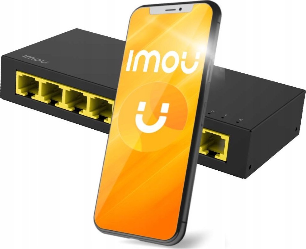 фото Комутатор некерований Imou SG108