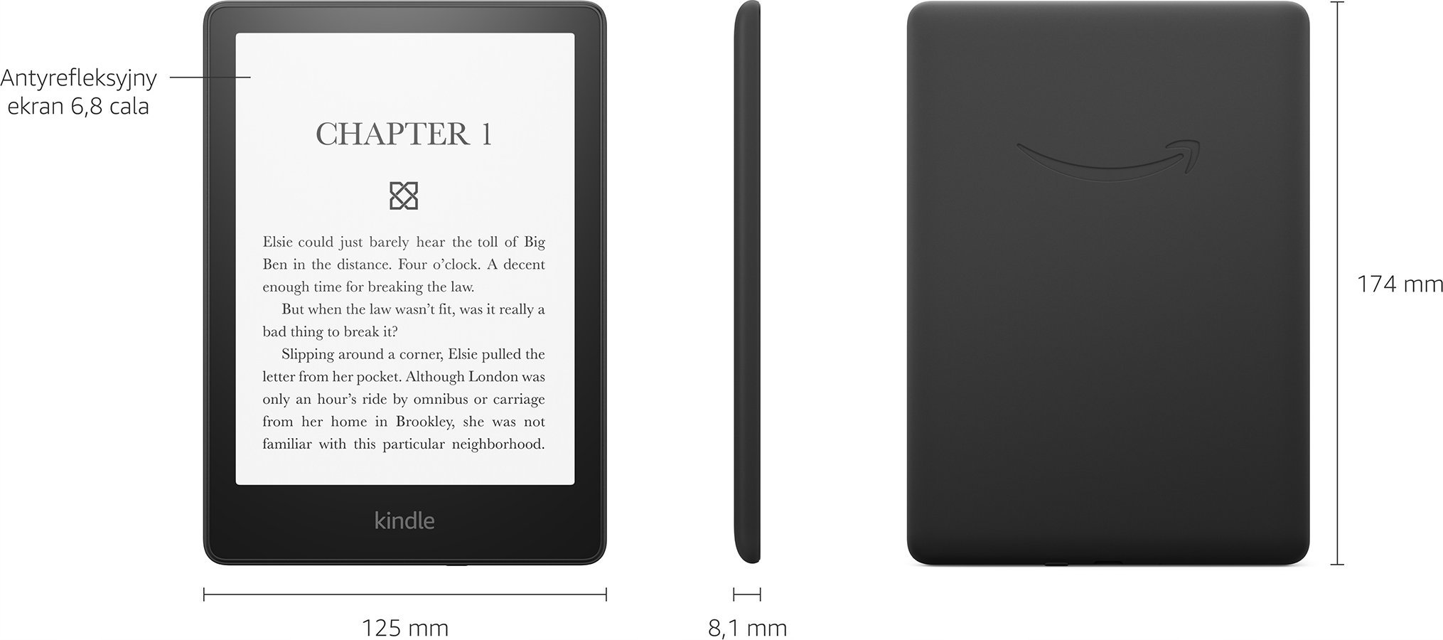 фото Електронна книга з підсвічуванням Amazon Kindle Paperwhite Kids Jewel Forest (CH00196)