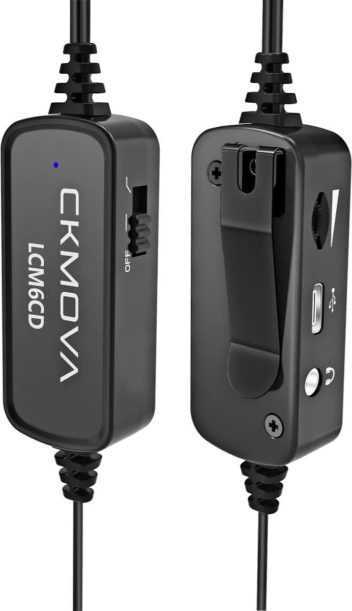 фото Мікрофон петличний/ для смартфона Ckmova LCM6CD