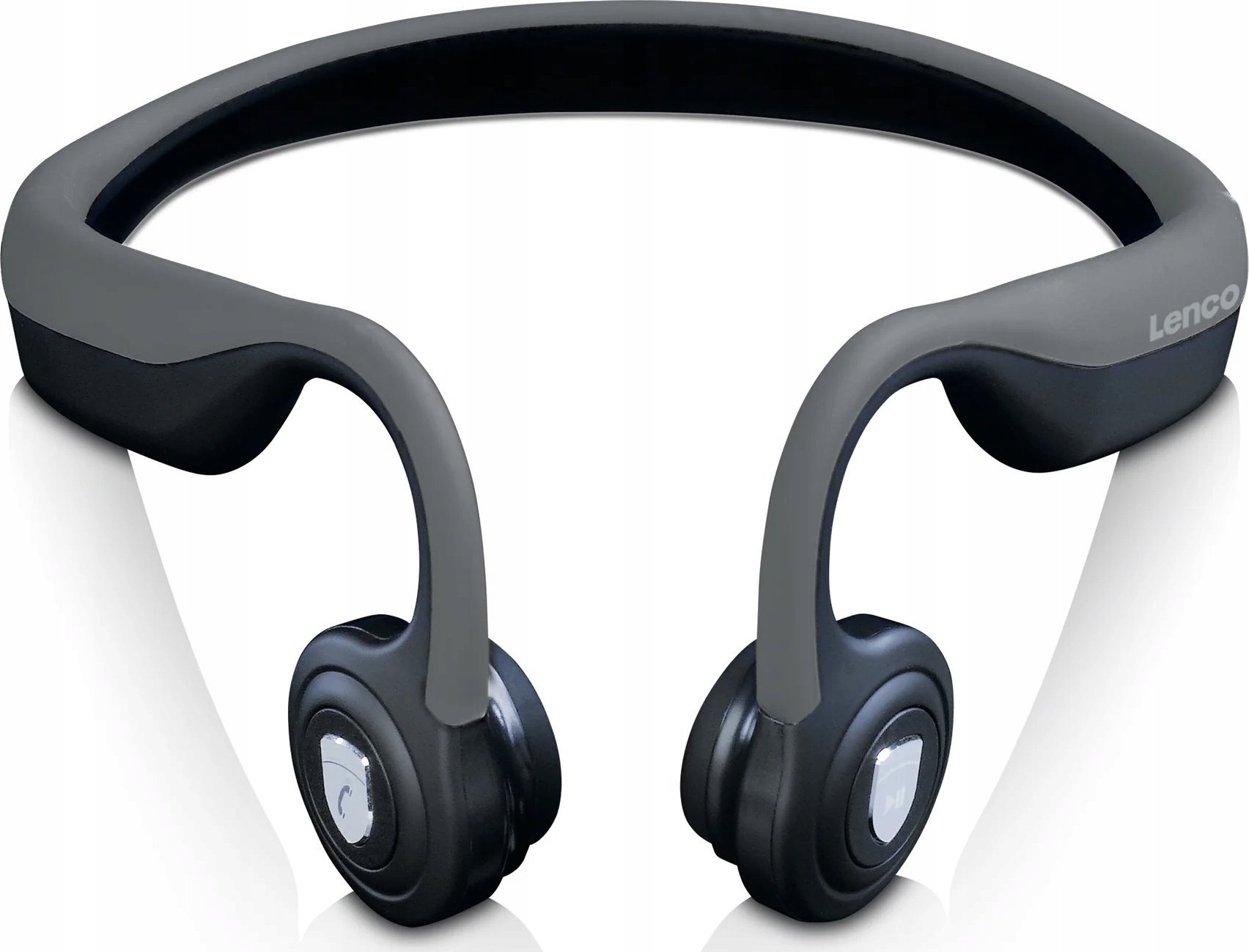 фото Навушники з мікрофоном Lenco HBC-200GY