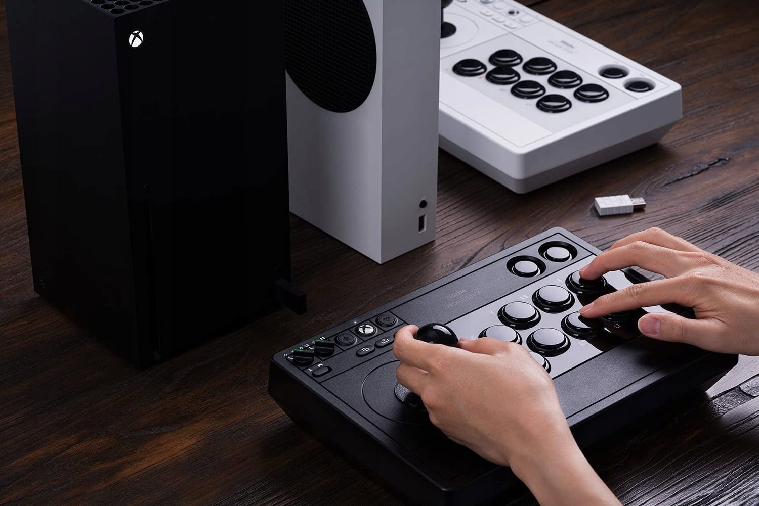 фото Панель управління 8BitDo Arcade Stick (RET00365)