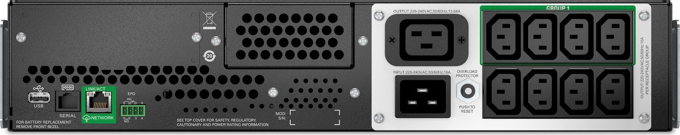 фото Лінійно-інтерактивний ДБЖ APC Smart-UPS SMTL (SMTL2200RMI2UC)