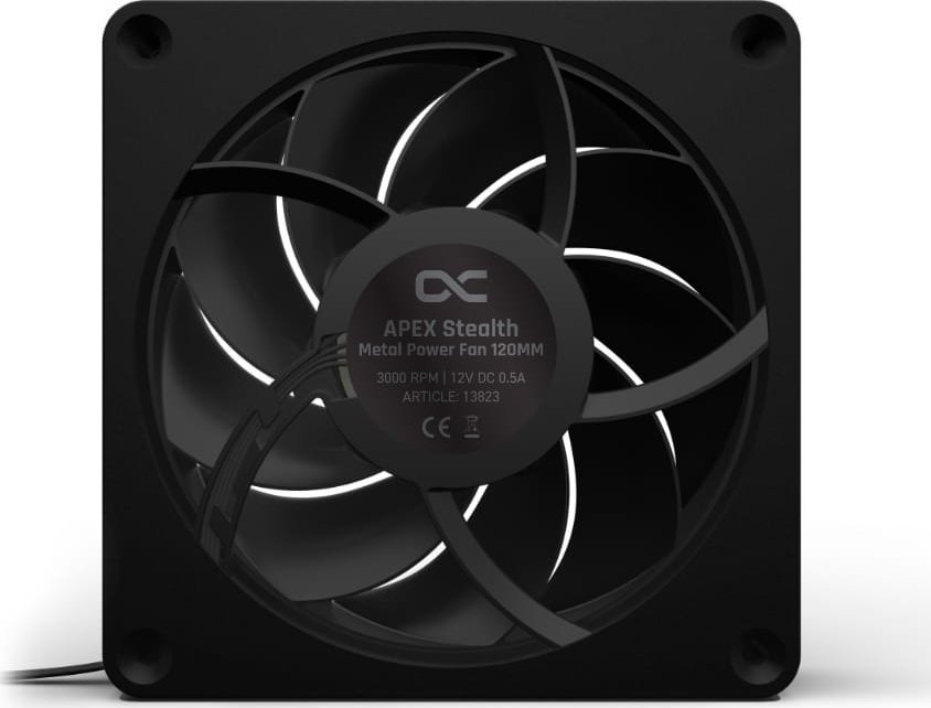 фото Вентилятор Alphacool Apex Stealth Metal Power Black (13823)