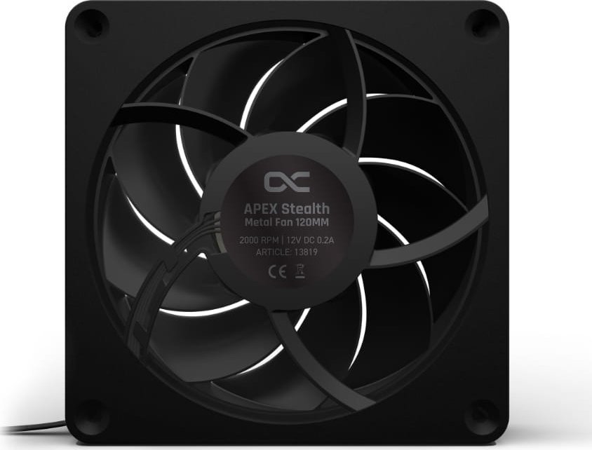 фото Вентилятор Alphacool Apex Stealth Metal Black (13819)