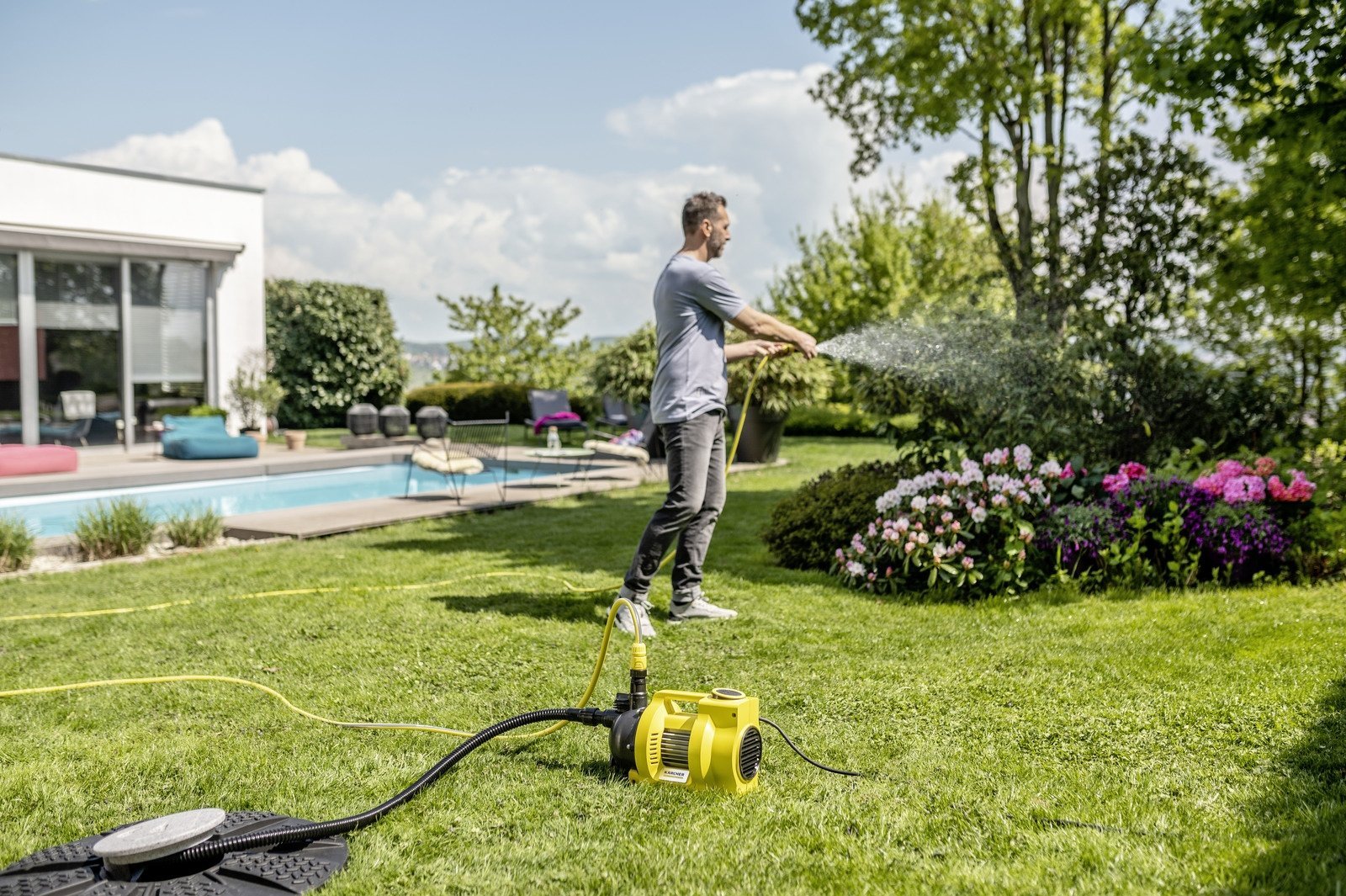 фото Поверхневий відцентровий насос Karcher BP 4.500 Garden (1.645-700.0)