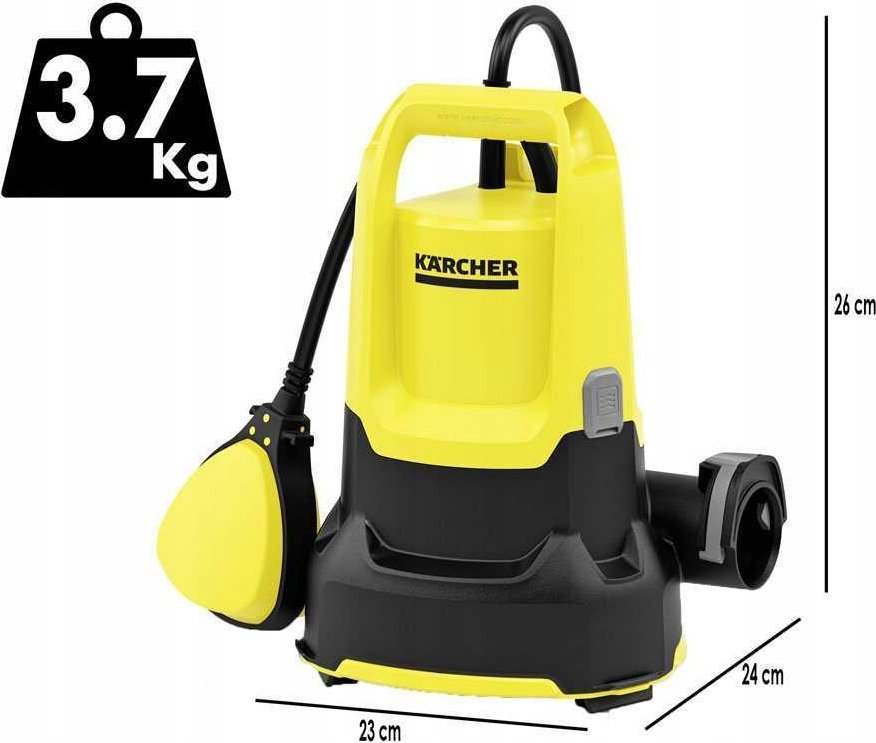 фото Занурювальний дренажний насос Karcher SP 9.000 Flat (1.645-810.0)