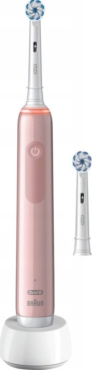 фото Електрична зубна щітка Oral-B D505.513.3 PRO3 3400N Sensitive Clean Pink