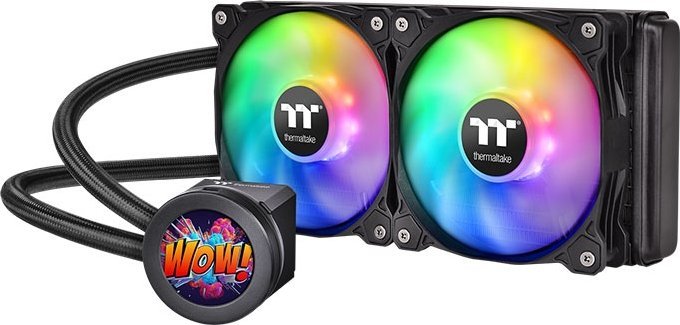 фото Водяне охолодження Thermaltake Floe Ultra 240 RGB Black (CL-W349-PL12SW-A)