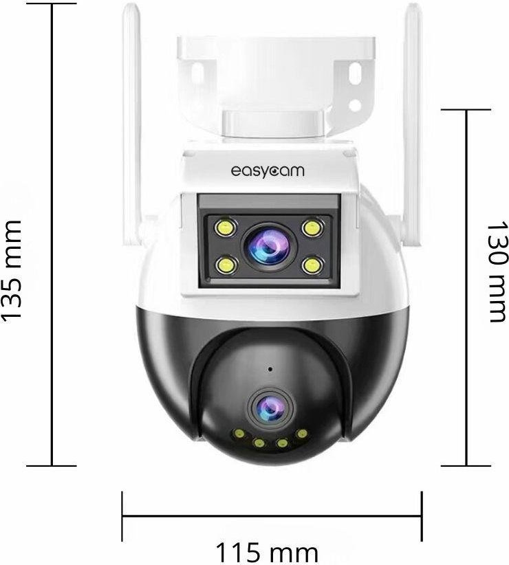 фото IP-камера відеоспостереження Easycam EC-4PTZ8DL