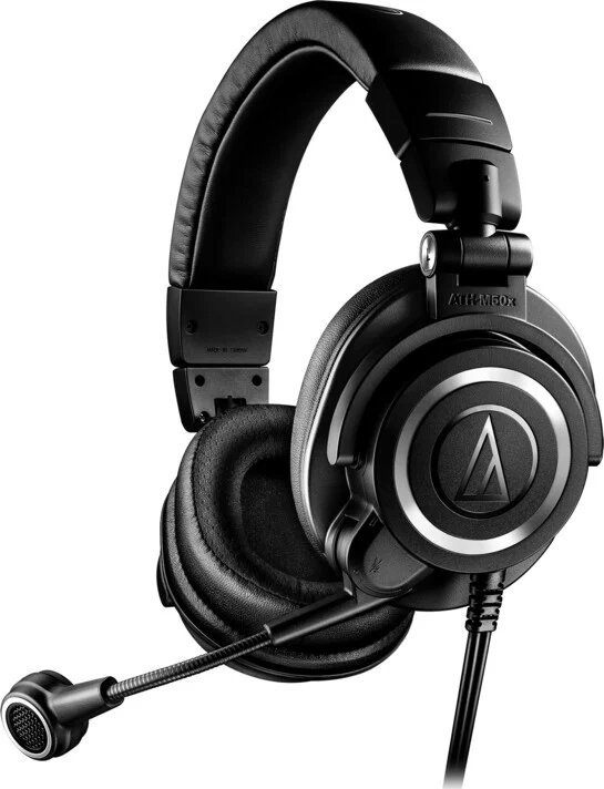 фото Навушники з мікрофоном Audio-Technica ATH-M50xSTS-USB Black
